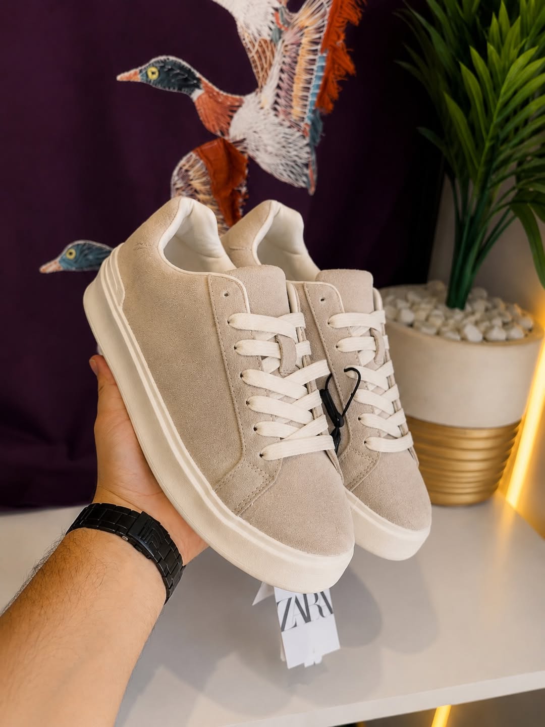 BASKET ZARA BEIGE